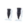 CHILDWEET 120pcs Tire Repair Rubber Screws -Skid Screw Nails for Emergency Tire Repair Suitable for Electric Vehicles Motorcycles and Mountain view 3