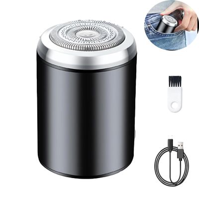 Electric Razor for Men Women,Shavers Hair Removal Device,2025 Newest Unisex Mini Portable Electric Shaver,USB Charging Waterproof Multifunctional Mini Electric Shaver (Black)