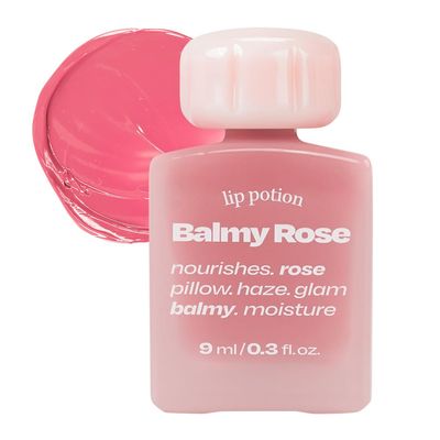 alternativestereo Lip Potion Balmy Rose | Creamy, Hydrating, Rosy Lip Tint with a Subtle Glow | 0.3 Oz (No.2 Blush Pink)