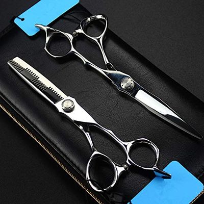 TXGJWRA Professional Hair Cutting Shears, Professional Japan 440c Steel 6inch Upscale Scissor Cut Hair Scissors Haircut thinning Barber Cutting Shears Hairdresser Scissors,