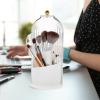 Alipis Makeup Brush Holder Organizer Lid Smooth Rotating Design for Easy Access Transparent Storage for Desktop Capacity Cosmetic Organizer for Makeup Products view 4