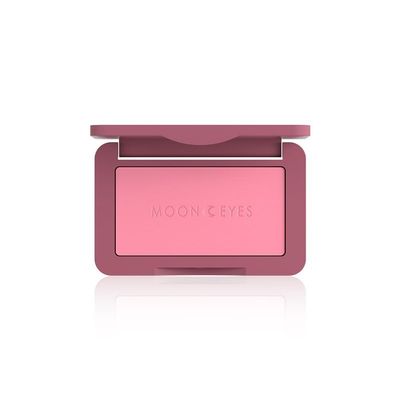 1 PC Single Color Romantic Facial Blush Powder Blusher, Low Color Saturation Matte Nude Pink Makeup Blusher Cheek Color (MK001, 6.5g)