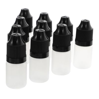 20 Pack 5ml Plastic Empty Dropper Bottles for Travel Refills