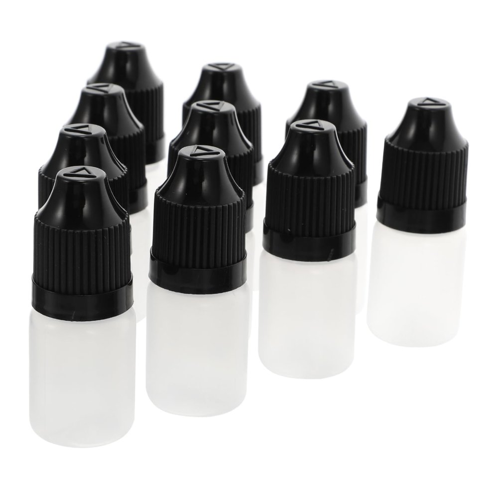 20 Pack 5ml Plastic Empty Dropper Bottles for Travel Refills