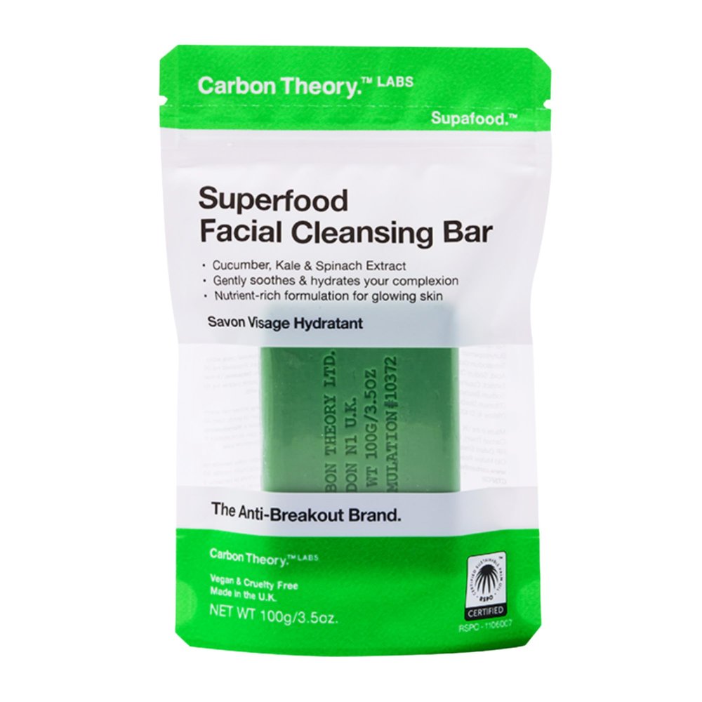 Carbon Theory Superfood Face Cleansing Bar 0.22 lb