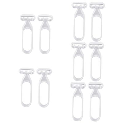 Healeved 10pcs Manual Body Hair Remover for Women Precision Armpit and Leg Shaver Blade for Wet Shaving Shower Lightweight and Travel-friendly