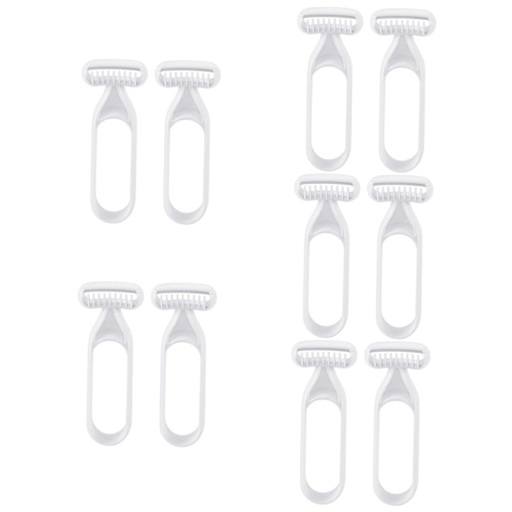 Healeved 10pcs Manual Body Hair Remover for Women Precision Armpit and Leg Shaver Blade for Wet Shaving Shower Lightweight and Travel-friendly