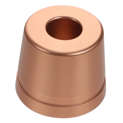 ASAKKURA 1pcs Bathroom Razor Stand Base Manual Shaver Holder for Organized Countertops Compact Design for Easy Access and Air Drying Rose Gold Finish