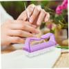 FOYTOKI Nail Tech Must Haves Nail Brush Scrubber for Fingernails Comfortable to Hold Household view 4