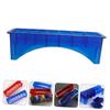 ASAKKURA Guide Comb Storage Holder Durable Clipper Guard Organizer Box for Hair Clippers and Barber Tools for Home and Salon Use Keeps Combs Secure and Organized Random Style Blue view 4