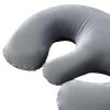 Amagogo Breast Pillow Massage Table Rest Pillow Body Relaxing Comfortable SPA Massage Chest Cushion Hollow Pillow for Travel Sleeping, Gray view 4
