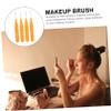 Beatifufu 60pcs Mini Eyebrow Makeup Brushes Cap Interdental and Makeup Brush for Travel Home and Lightweight and Portable Cosmetic Tool view 2