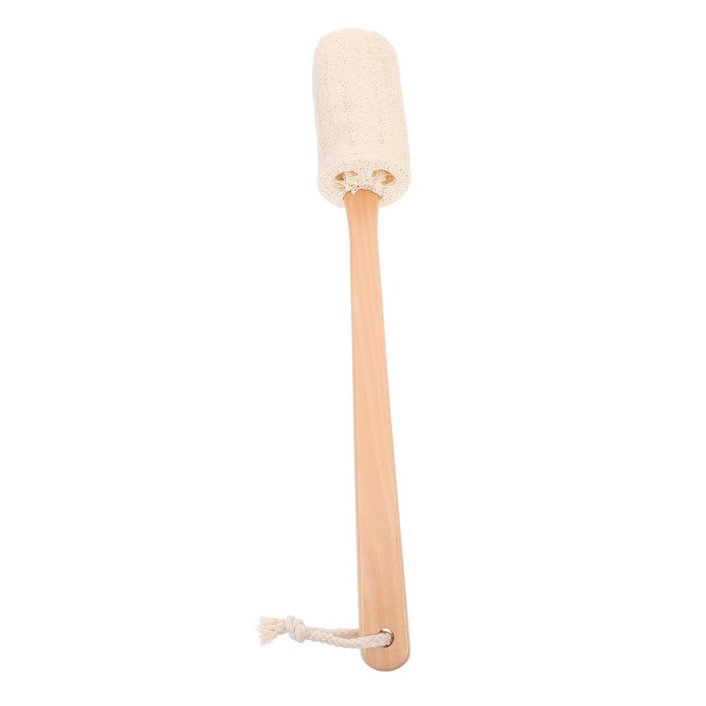 ASAKKURA Household Bath Skin Exfoliating Loofah Brush Handle for and Massage Shower Bath for Areas