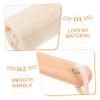 ASAKKURA Household Bath Skin Exfoliating Loofah Brush Handle for and Massage Shower Bath for Areas view 3