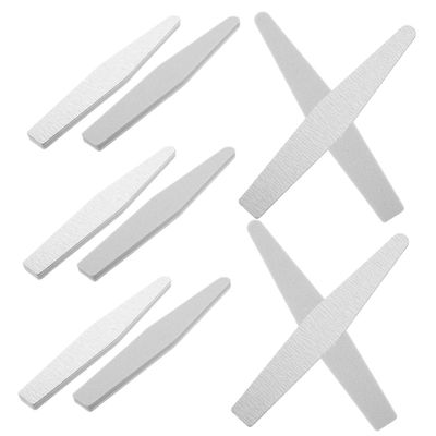 ASAKKURA 20pcs Double Sided Manicure Nail Files Portable Fingernail Sponge Material for Easy Use for Travel and Everyday Grooming