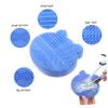 FOYTOKI Makeup Brush Cleaning Mat Pad for Makeup Brushes Makeup Brush Scrubber Stand Holder view 4