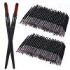 120 Pcs Lipstick Applicator Wands Disposable Lip Applicators Multifunctional Concealer Brush Eye Shadow Applicators Portable Lip Wands Eye Makeup Brushes view 1