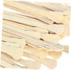 Healeved 150pcs Disposable Wooden Wax Spatulas for Hair Removal Applicators for Salon and Home Use Original Wooden for Depilatory Waxes view 3
