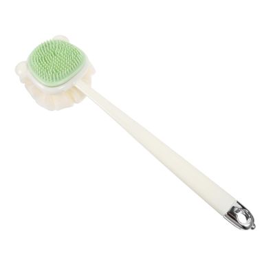 Healeved Handle Dual-Sided Shower Brush for Body Scrubbing Soft Bath Brush for for Family Use Bathroom and Shower
