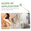 Healeved Handle Dual-Sided Shower Brush for Body Scrubbing Soft Bath Brush for for Family Use Bathroom and Shower view 4