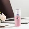 BTSEURY Facial Mister, Facial Mist Sprayer, 30ml USB Rechargeable Cute Moisturizing Mini Face Humidifier with Colorful Light (B) view 3