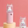 BTSEURY Facial Mister, Facial Mist Sprayer, 30ml USB Rechargeable Cute Moisturizing Mini Face Humidifier with Colorful Light (B) view 4