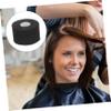 PLAFOPE 5rolls Disposable Barber Neck Strips Skin-Friendly and Stretchy Hairdressing Tape for Salon Use Convenient Hair Dyeing and Protection Black Neck Paper view 3