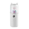 BTSEURY Facial Mister, Facial Mist Sprayer, 30ml USB Rechargeable Cute Moisturizing Mini Face Humidifier with Colorful Light (A) view 1