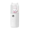 BTSEURY Facial Mister, Facial Mist Sprayer, 30ml USB Rechargeable Cute Moisturizing Mini Face Humidifier with Colorful Light (A) view 4