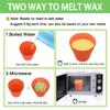 Nose Wax Kit Ear Hair Waxing Kit for Men and Women 100g Wax 30 Applicators (Up to 30 uses) Includes Natural Aloe Vera Wipes Mustache Guards Ear Guards Lasts up to 5 Weeks view 3