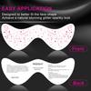 10 Pcs Rose-Silver Laser Glitter Freckles, Rose and Silver Glitter Freckles Face Tattoo, Waterproof Face Sparkle Freckles, Long-lasting 48h Temporary Tattoos for Women view 3