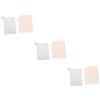 Mikinona 3pcs Makeup Palette Stainless Steel Mixing Palette for Foundation Blending Portable for Go view 1