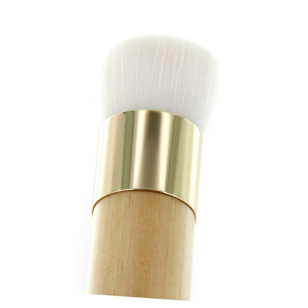 Mikinona Luxury Face Brush Exfoliating Facial Brush Face Wash Scrubber Wooden Handle