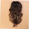 Mikinona Women Curly Cosplay Wig with Net Synthetic Hair Side- Medium Wig for Daily Wear Parties and Halloween Events view 3