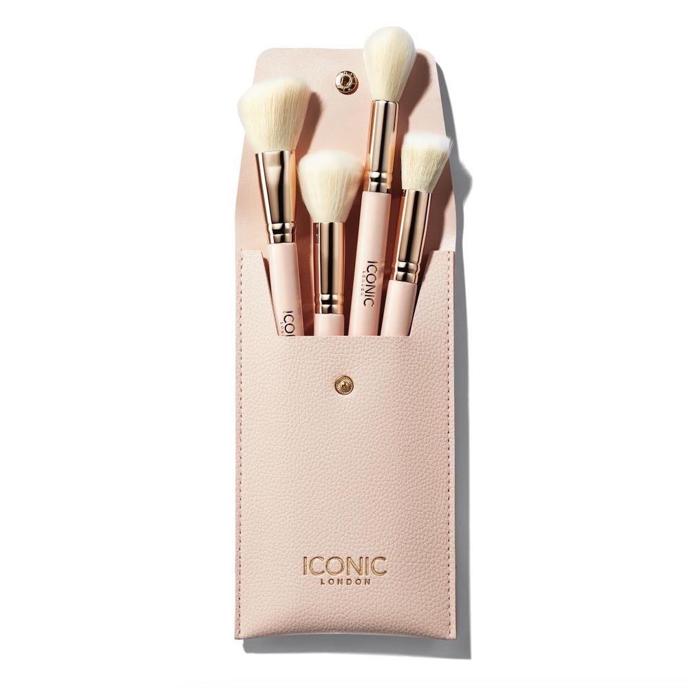 ICONIC LONDON Handbag Glam Face Brush Set