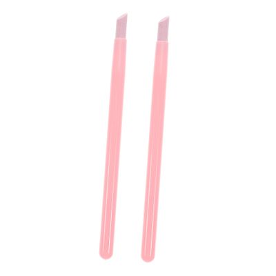 FOYTOKI 2pcs Nail Cuticle Pusher Engraving Pen Cuticle Tools for Manicure Professional Nail Art Polish Pens