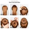 Deft Bun French Twist Hair Bun Maker Updo Multicolored Quick Hair Clip Fashion Headdress DIY Hairwear Must Have Tool view 4