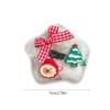 1pc/10pcs Plush Star Shape Hair Clip Carnival Photography Hairpin for Woman Girls Christmas Bangs Taking Photo Anti Slip view 3