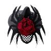 Witch Hat Hair Clip for Women Punk Hairpin Dark Mesh Spiderling Halloween Blingbling Large Rose Hair Accessories view 1