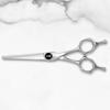 Zero-Offset Professional Hair Scissors - VG-10 Stainless Steel, Dual Removable Tangs, Razor Sharp for Wet or Dry Hair Cuts - Pinnacle - Designed by Saki Shears (5.5 Inch Hair Scissors) view 4