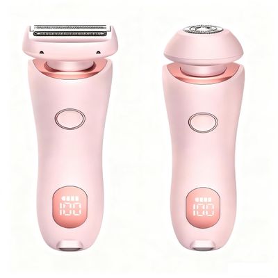 Bikini Trimmer for Women, 3-in-1 Electric for Painless Hair Removal, IPX7 Body for Face, Bikini & Underarm, Cordless & Portable for Travel, Perfect Christmas Gifts for Women