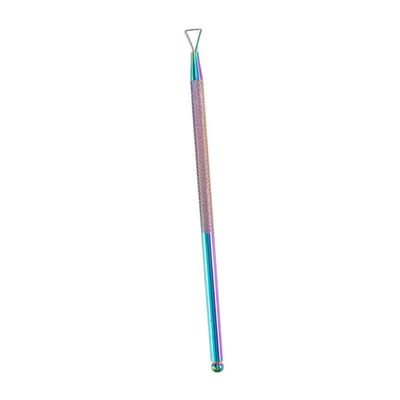 ASAKKURA Colorful Nail Art Cuticle Pusher Tool Lightweight Manicure Pedicure Accessory for Safe Gel Polish Removal and Nail Cleaning Salon