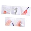 ASAKKURA Colorful Nail Art Cuticle Pusher Tool Lightweight Manicure Pedicure Accessory for Safe Gel Polish Removal and Nail Cleaning Salon view 4