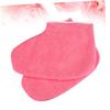 Mikinona Paraffin Therapy Foot Cover Wax Foot Wraps for Women Care Socks Paraffin Therapy Glove for Home Salon Use view 2