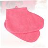 Mikinona Paraffin Therapy Foot Cover Wax Foot Wraps for Women Care Socks Paraffin Therapy Glove for Home Salon Use view 4