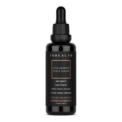 JSHealth Vitamins Vita-Growth Scalp Serum for Hair Density & Scalp Vitality - Hair Serum for Women with Peptides, Vitamins & Amino Acids