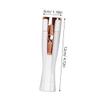 IWOWHERO Women's Cordless Electric Shaver Body Hair Trimmer for Painless Hair Removal for Bikini Area Armpits Legs Epilator White view 2