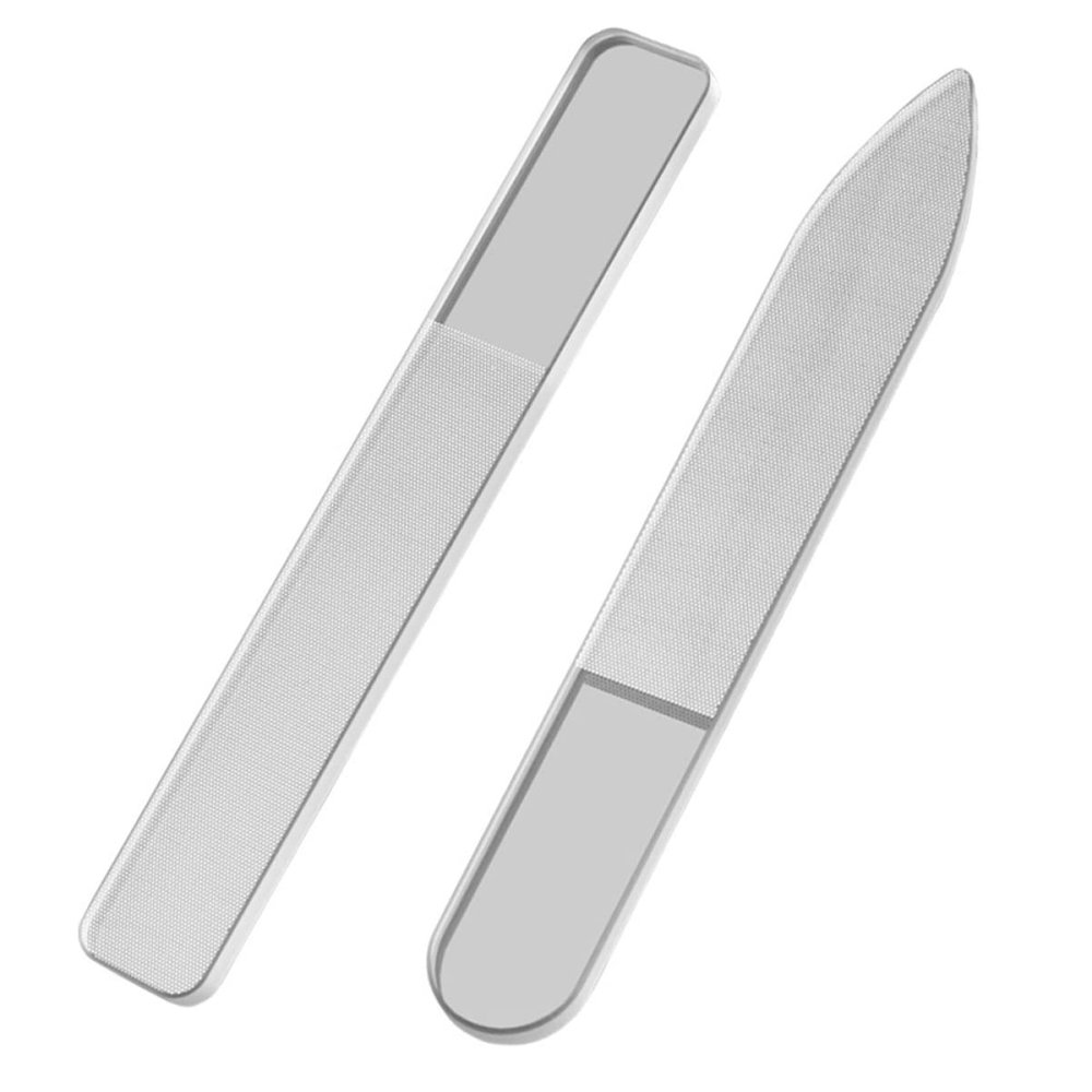 VINTORKY Glass Nail File Set Nail File Buffer for Manicure Sanding Polish Removal