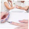 FOYTOKI Nail Art Cuticle Pusher Trimmer Double-end Tool Stainless Steel Nail Care Set view 4