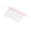 ASAKKURA Rhinestone Acrylic Hair Comb for Women Decorative Tuck Comb in Pink Fashion Hair Accessory for Girls for Updos and Special Occasions view 1
